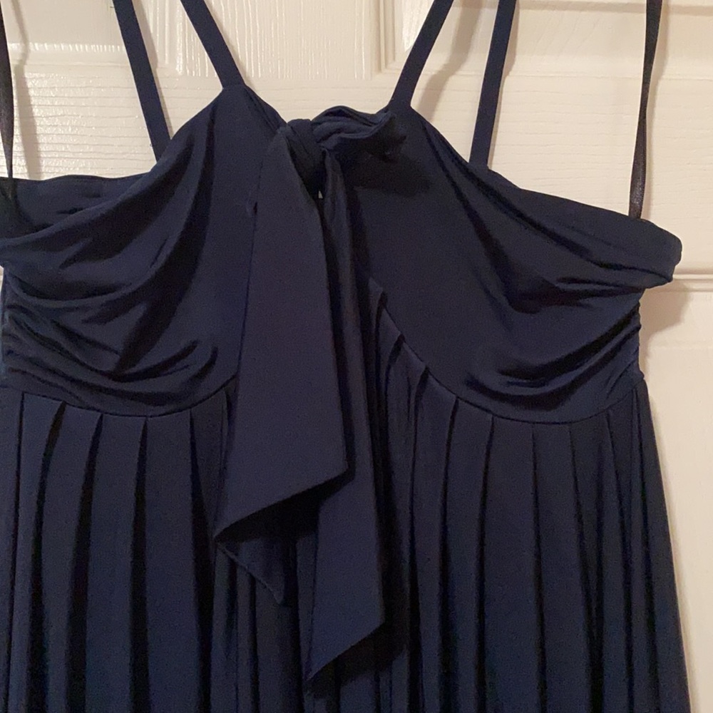 ABS navy dress